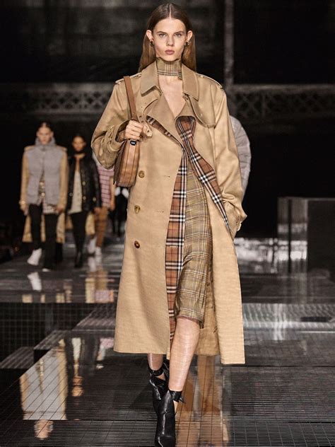 burberry trench runway|Burberry matching outfits.